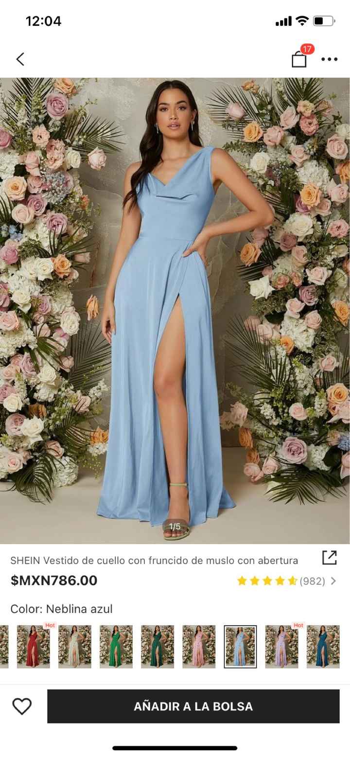color vestido damas de honor - 2