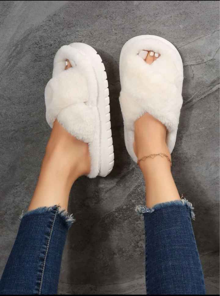 ¿Utilizarán sus zapatillas durante toda la boda? - 3