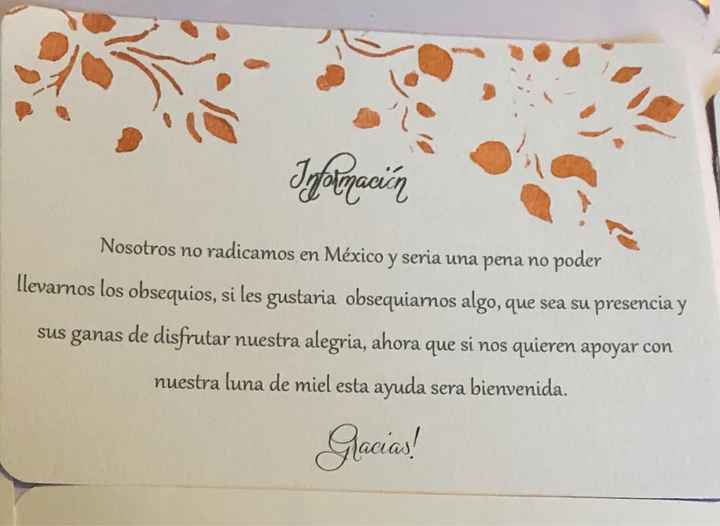 como pedir dinero en vez de regalos - 1