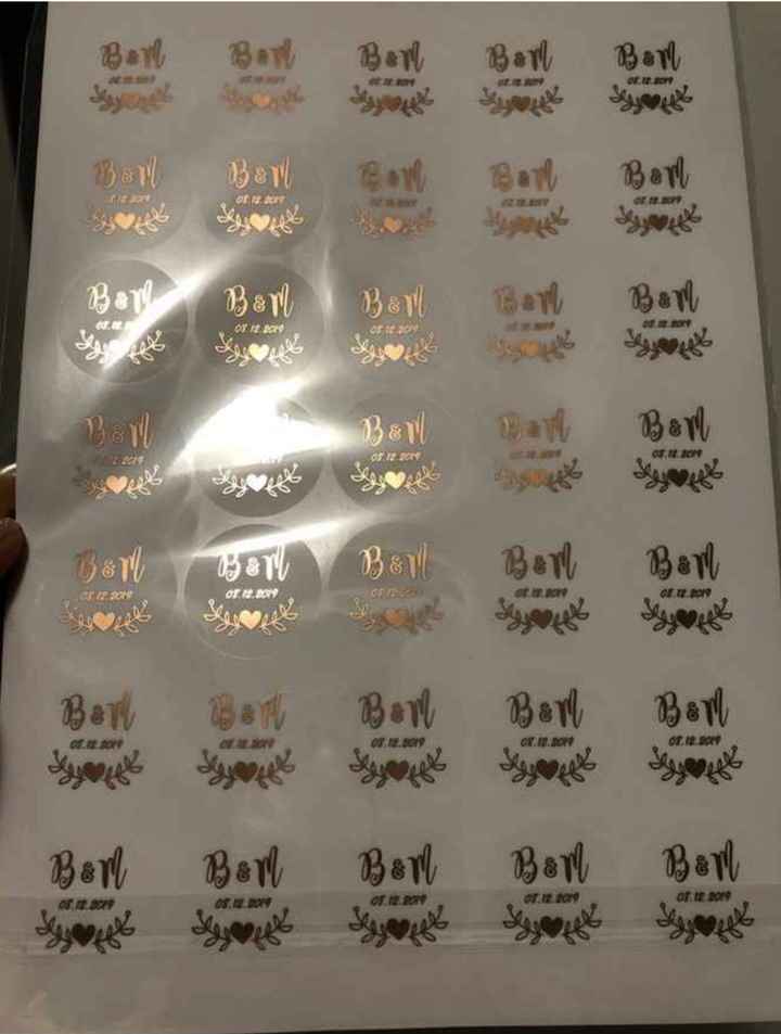 Etiquetas para invitaciones Help! - 1