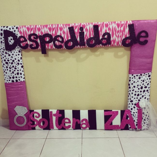 Marco para despedida ♡ - 1