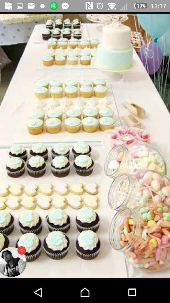 Pastel o mesa de postres  - 3