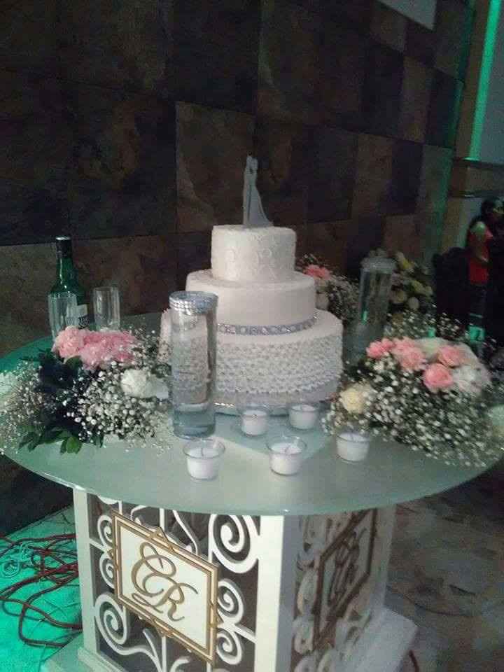 Decoración del pastel.