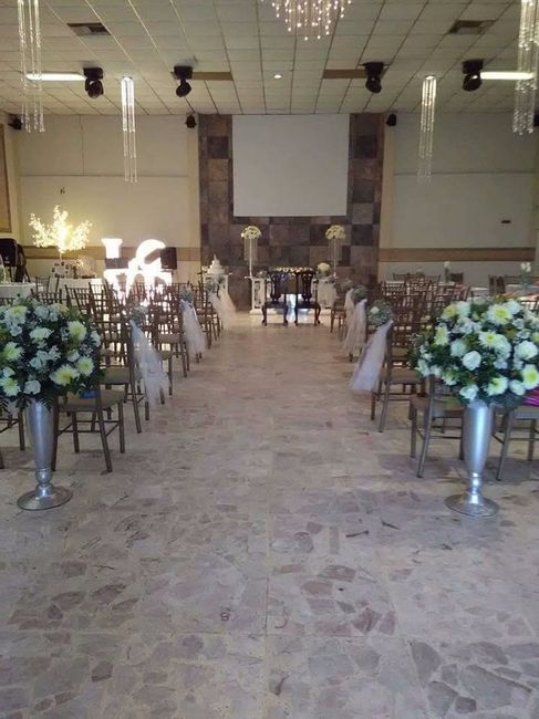 Decoracion Salon "iglesia"