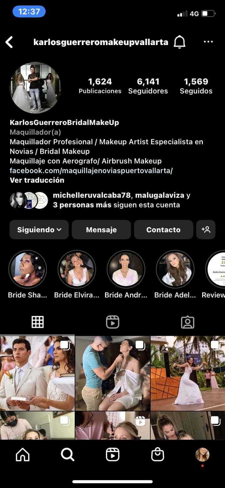 Quiero reportar a karlos Guerrero bridal make up - 2