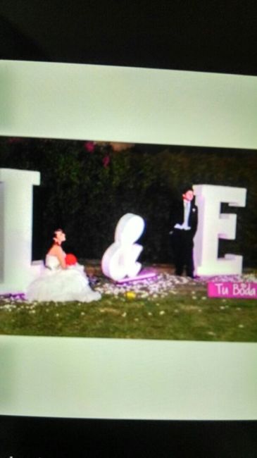 Letras en tu boda