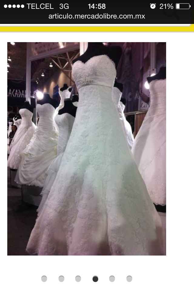 Ya tengo vestido!! - 1