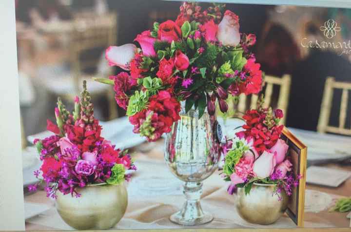 Mis centros de mesa - 1