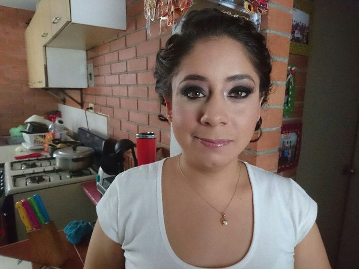 Mi prueba de maquillaje!!! - 2