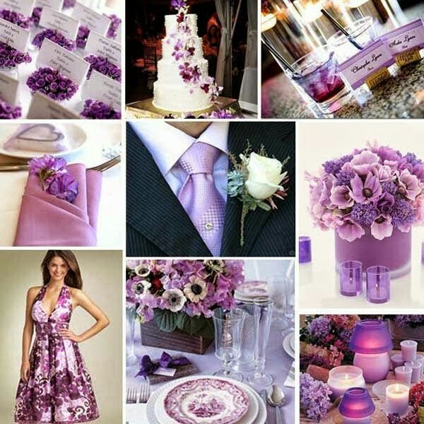 Combinaciones de colores en morado y lila 😍😍😇 - 6