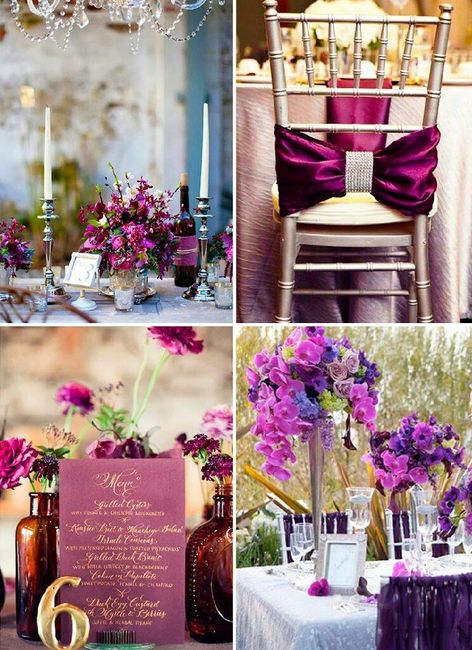 Combinaciones de colores en morado y lila 😍😍😇 - 9