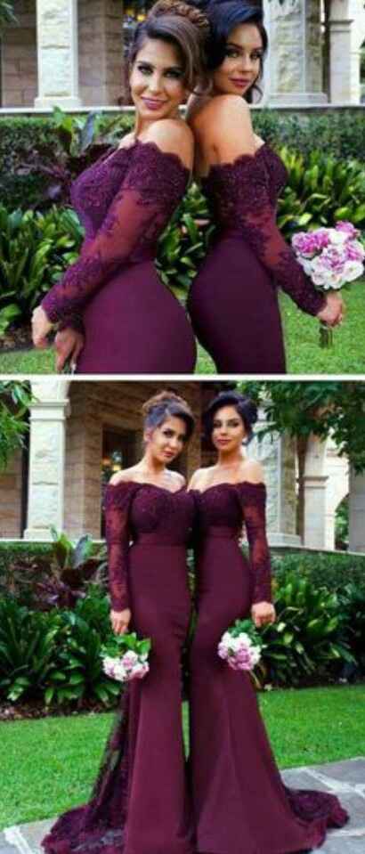 ¿que color  de vestido eleigiran si fiueran damas? 👭💕👗 - 1