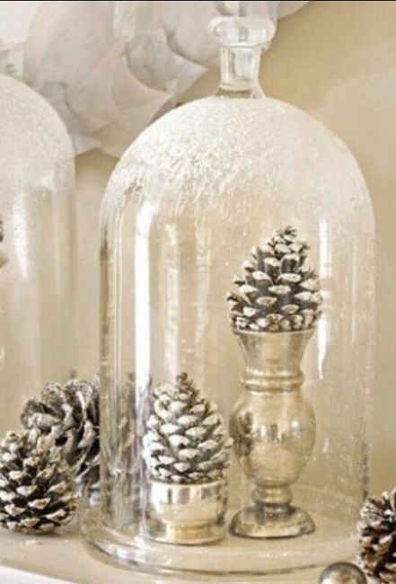 Combinaciones de colores en blanco y plata - 8