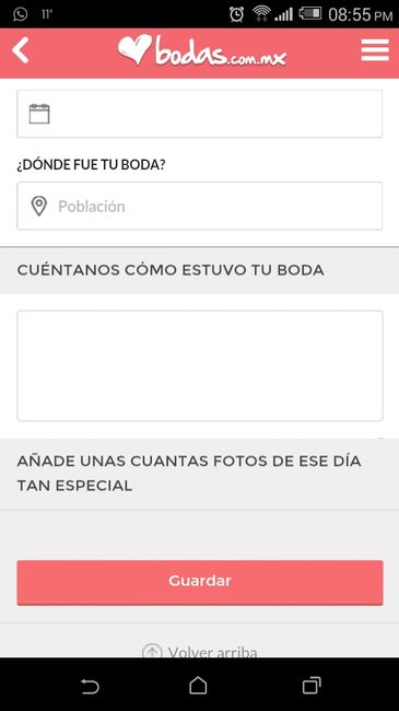 Como subir fotos de mi crónica - 1
