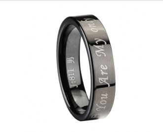 anillo tungsteno