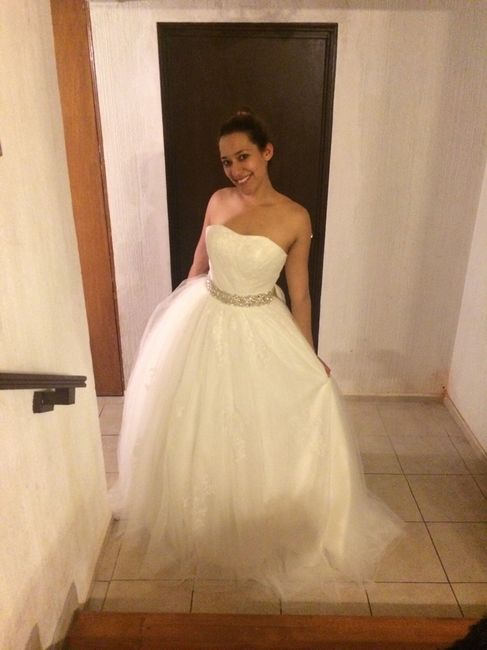 Les presumo mi vestido a casi un mes! - 1