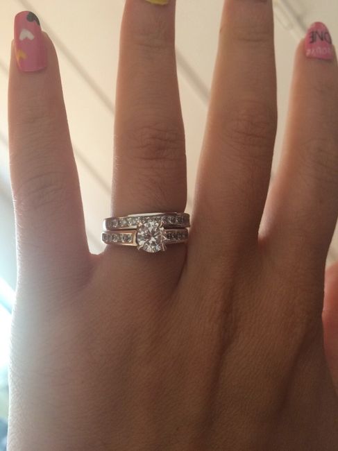 Nuestro anillos !!! nuestros preciosooos! - 1