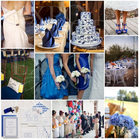 mas damas en azul