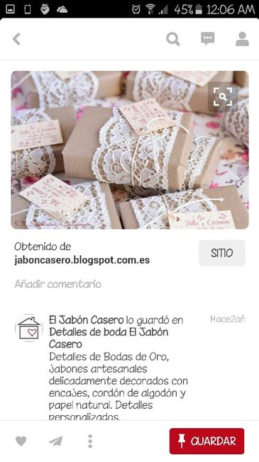 Dilema con los recuerdos de boda - 1