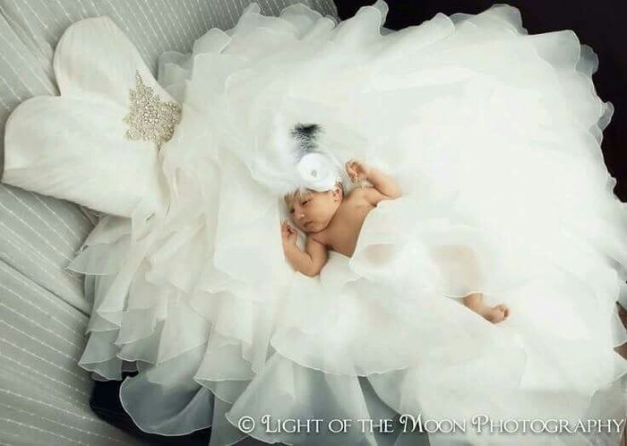 Bebés y vestidos de novia - 4