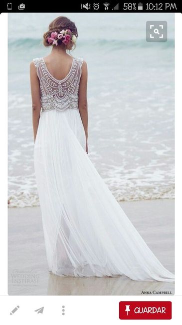 Look de novia para una boda en la playa - 1