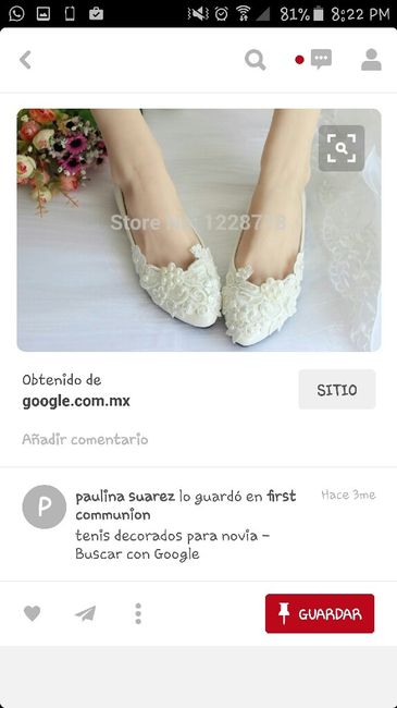 Tenis de novia, alguien? - 1
