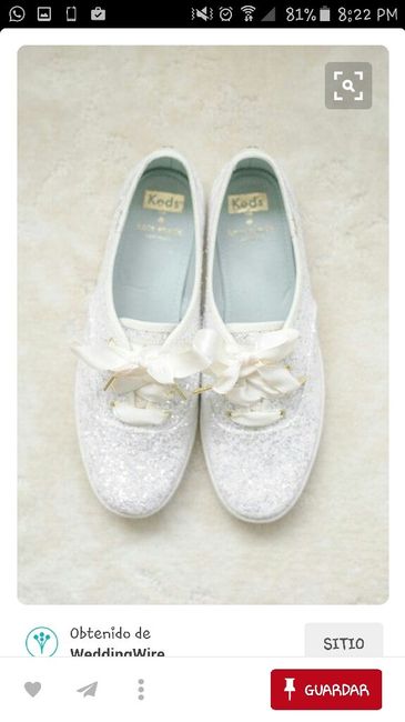 Tenis de novia, alguien? - 2