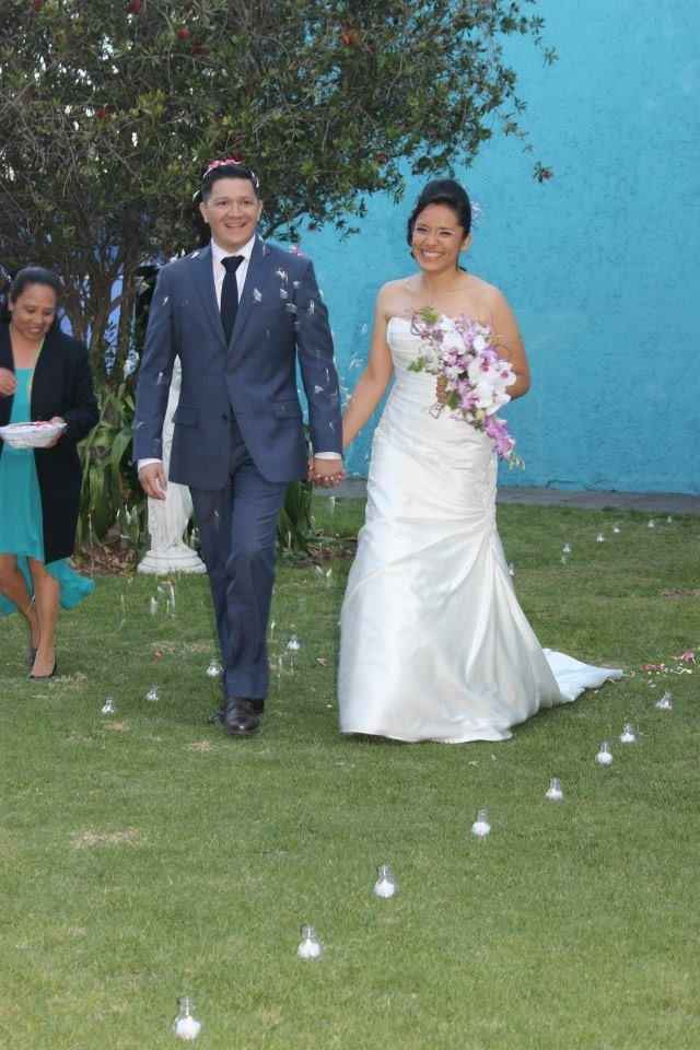 Primera Foto con esposos