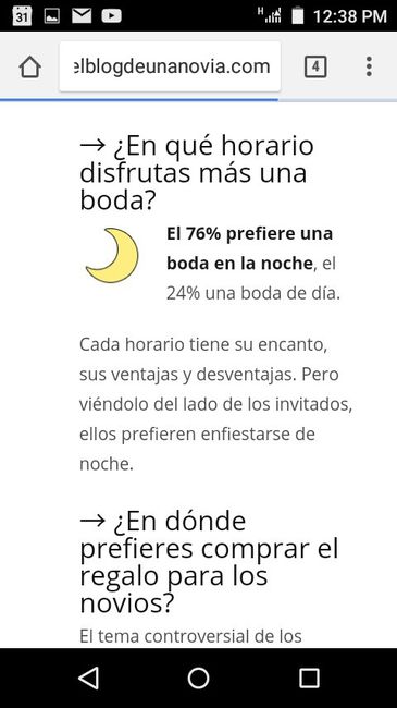 Preferencias de los invitados - 6