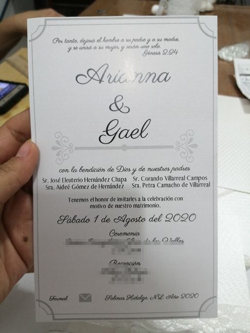 invitaciones hechas por nosotros y soy la única que se la pasa viendo videos y fotos de Bodas? 5