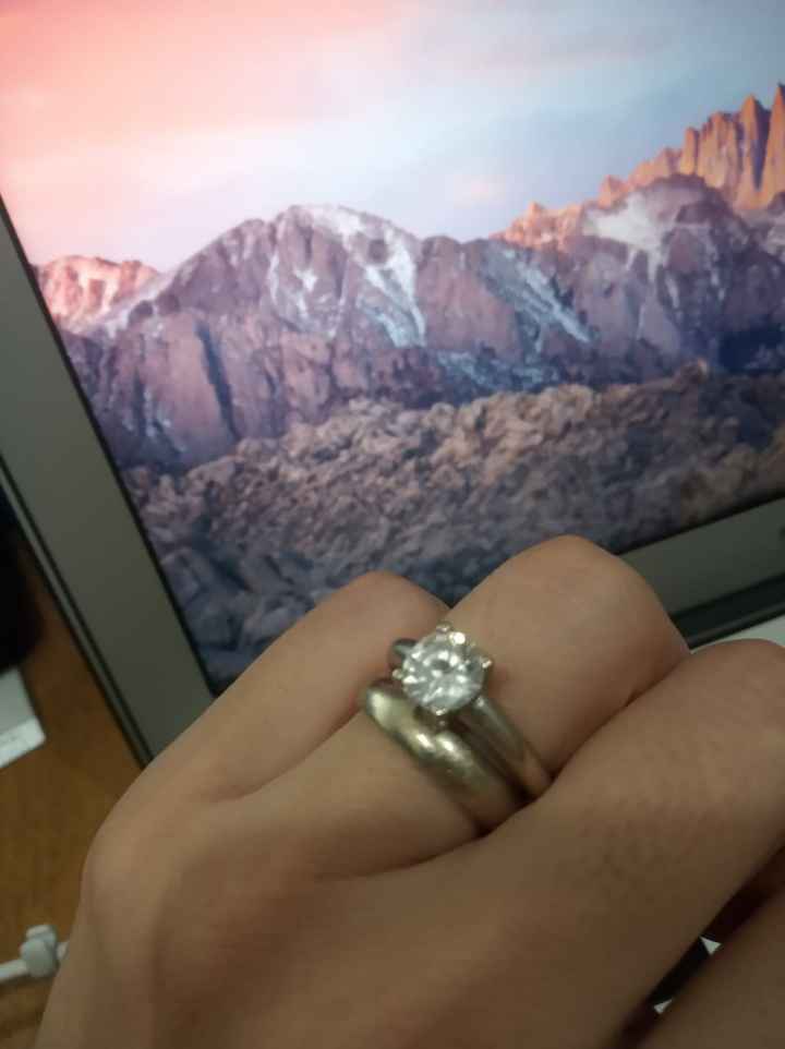 Argollas Oro Blanco, mala decisión?? 😔😔 - 2