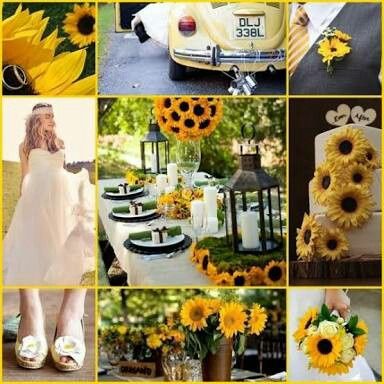 Boda temática de 🌻 girasoles 2