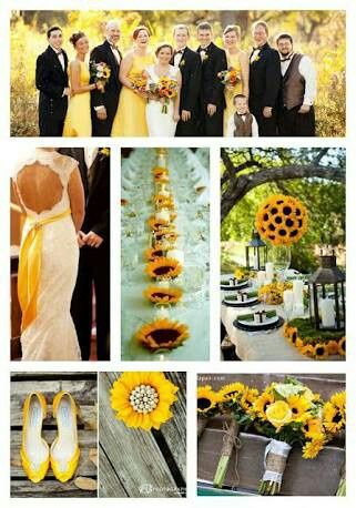 Boda temática de 🌻 girasoles 3