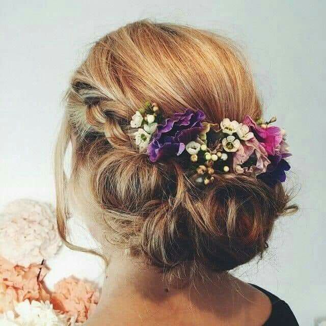 Peinados con 🌸🌻🌼💐🌹 - 4