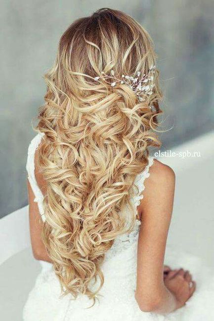 Peinados con cabello suelto 👰 - 6
