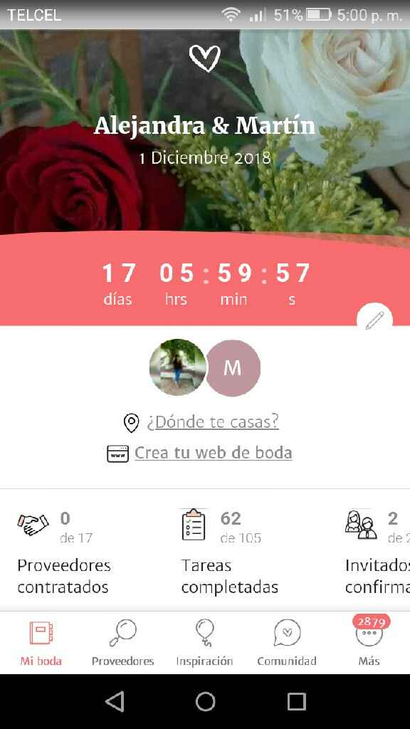 17 días para mí boda y con muchos avances 😄😃 - 1