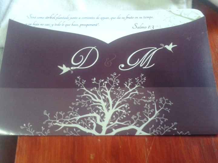 Mis invitaciones por fin!!! - 2