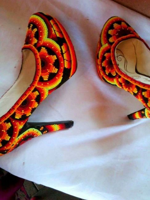 Mi lazo de boda... arte Huichol 😍 13