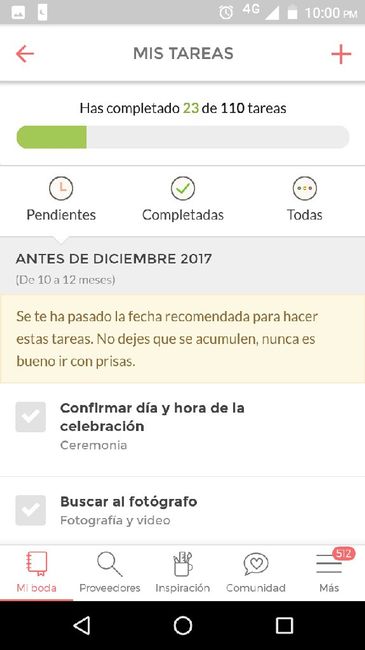 ¿Cuántas tareas llevas completadas? ✅ - 1