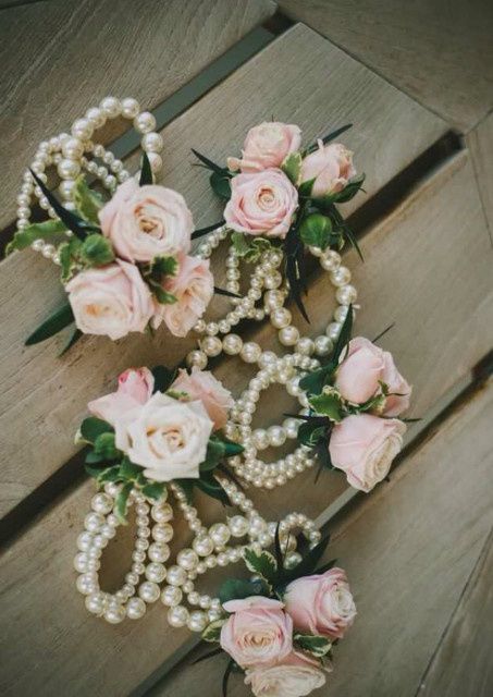 Mi inspiración para los corsages de mis damas