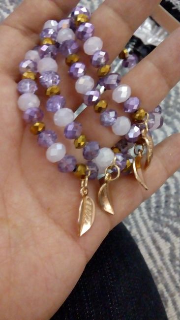 Pulseras para las madrinas