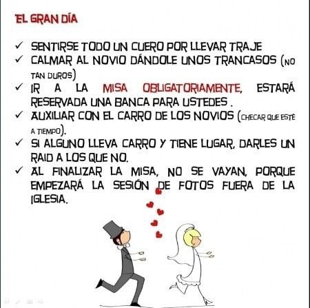 Algunos no están en orden