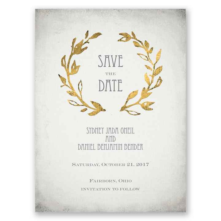 ¿Para eso es el save the date? 