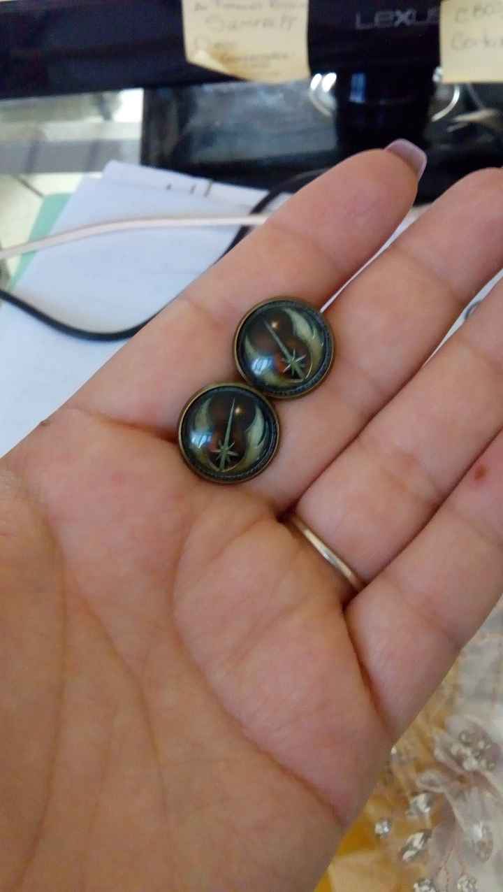 A juego con las mancuernillas de mi FM