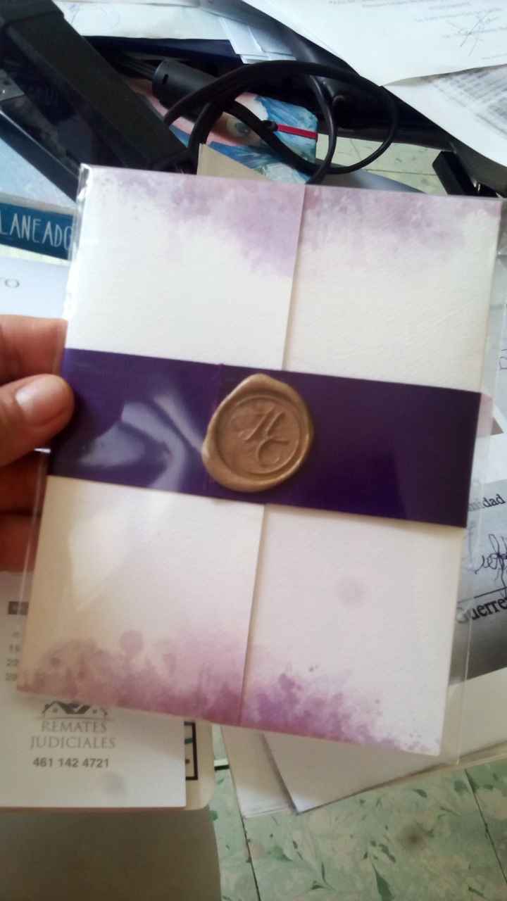 Cerrada dentro de la bolsita de celofán