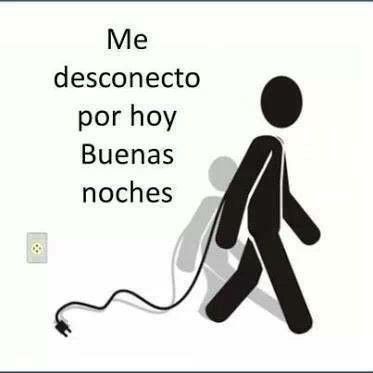 me desconecto