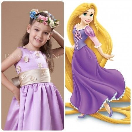 pajesitas inspiración disney