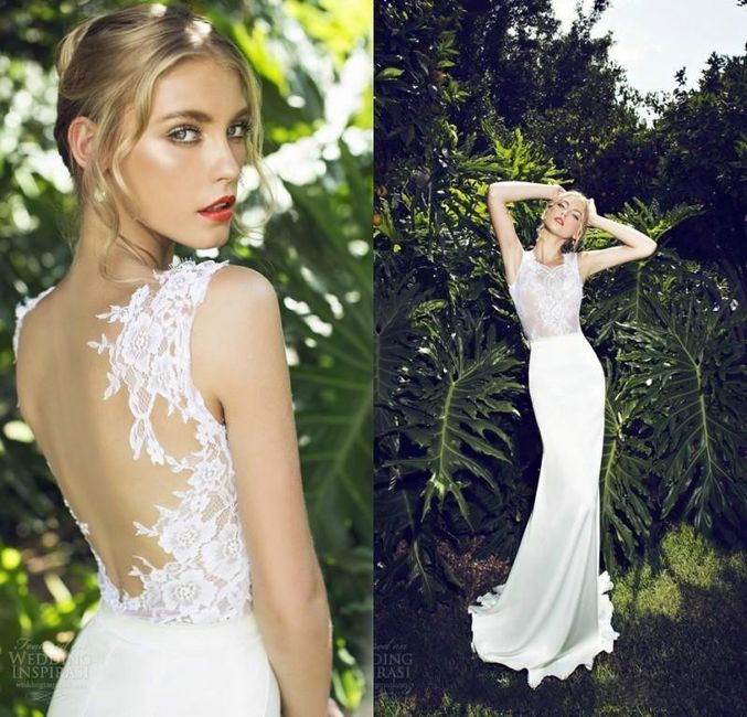 novia de boda en jardín