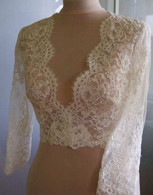 bolero para novia