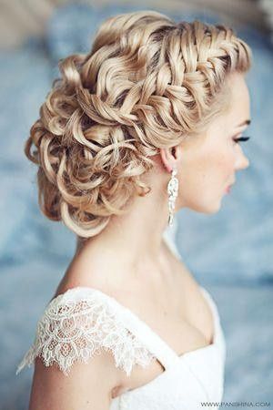 peinado espectacular de novia